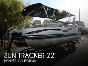 2011 Sun Tracker Party Barge 22 Sport Fish Regency Used