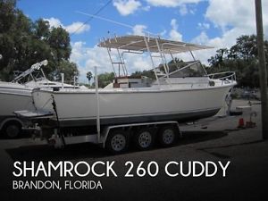 1984 Shamrock 260 Cuddy