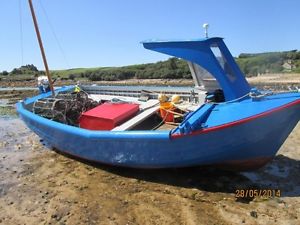 22' Wooden Clinker Built Fishing Boat