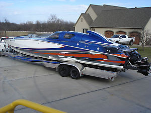 2001 Jaguar 40 ft Offshore Boat.