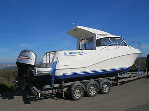 2009 QUICKSILVER 640 WEEKENDER.  SPORTSFISHER. NATIONAL DELIVERY.  MAY PX