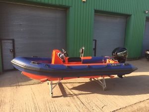 Tornado 4.7m Rib Boat with NEW F40 ELPT EFI Mercury Outboard