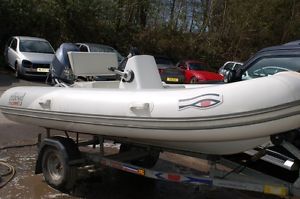 2013 Ribeye TA 365 Tender RIB YAMAHA F40 - Great Condition 22hrs
