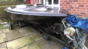 16 ft boat project plus good trailer