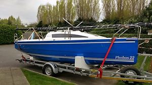 New PHOBOS 22 Performance Cruiser / Yacht + Trailer + Sails