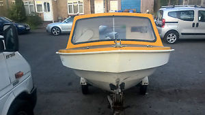 DEJON 14 FISHING BOAT WITH CUDDY 35HP MERCURY OUTBOARD