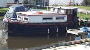 28ft Cabin Cruiser, 1930s ex lifeboat convertion, Unique boat easy project !