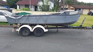 Fibregalss Boat and Trailer