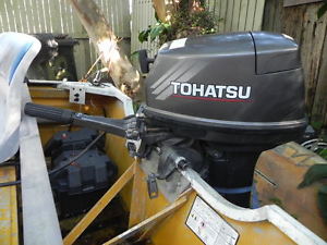 quintrex aluminium with 1997 model motor and trailer
