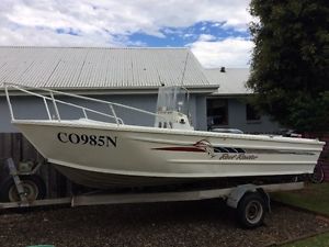 aluminium 5.2 m Centre Console 60hp mercury
