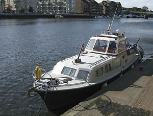 Jupiter 30  Coastal & River Cruiser. Originally built as a working pilot boat.