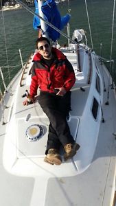 jaguar25 sailing boat(moorings paid till nov)