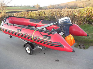 14FT QUICKSILVER RIB,HONDA 7.5HP FOUR STROKE,VERY TIDY