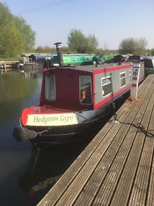 Narrow boat 38ft, 1988. Hull survey Nov 2016