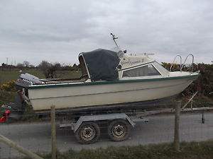 18FT NORWEGIAN MOREBAS FISHING BOAT.WEEKEND CRUISER.60HP MARINER BIG FOOT.