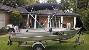 14ft Alluminium 15hp Mariner Tinnie