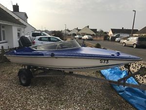 14ft Picton boat with 50 mercury power boat speed boat speedboat fishing boat