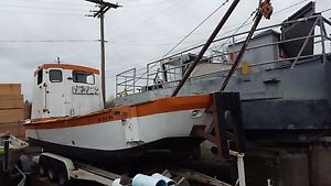 Landing Craft Workboat 1979 - Dive boat 26' w/ Trailer
