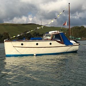 Classic Wooden Day Launch Bargin @ £5250 or PX for Small Rib or Day Boat