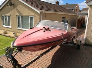 fletcher speedboat with tohatsu 35hp engine