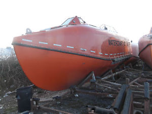 LIFEBOAT,EX OILRIG, 10.15M,36ft,LOW HOURS DIESEL,£6500.