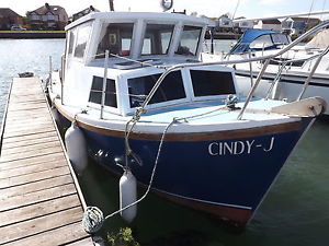 22ft Fishing/Leisure Boat With Mercedes OM 636 Diesel Inboard Engine