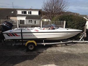 Fletcher GTO speedboat with Mercury 80HP outboard