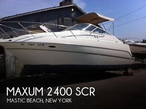 2001 Maxum 2400 SCR Used