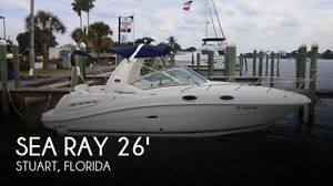 2005 Sea Ray 260 Sundancer