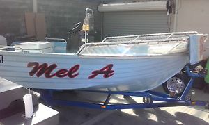 Polycraft fishing boat