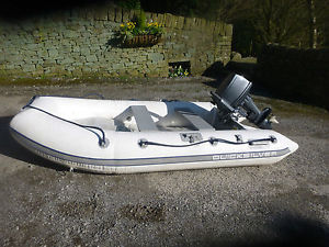 Quicksilver 310 Aerodeck RIB with Suzuki DT15 Engine, Fishing,Fun,Diving,Rescue