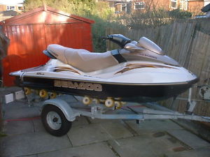 2003 SEADOO GTi RFi800 LE JETSKI,3-SEATER,LOW HOURS,ROLLER TRL.,COVER,FSH,BOOKS.