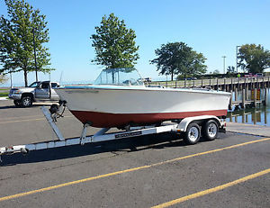 1965 Buehler Turbocraft JET 35 G 327 AMC Graymarine 18 Tandem Axle Trailer