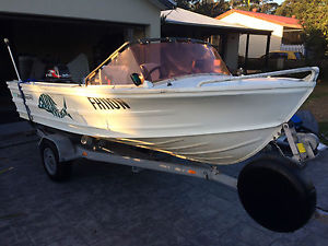 Quintrex Breeze About 4.0m Aluminium Boat