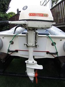 RIB BOAT & TRAILER FLATCRAFT SHUTTLE 2.4MTR 5HP OUTBOARD