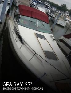 1985 Sea Ray 270 Sundancer