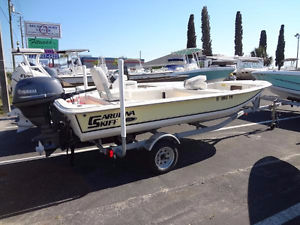 2015 Carolina Skiff JV 15 Stick Steer