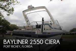 1986 Bayliner 2550 Ciera Used