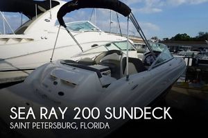 2011 Sea Ray 200 Sundeck