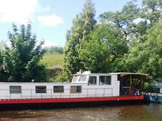 dutch barge, wide beam not narrow boat