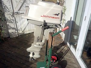 Johnson Sea Horse 18 hp classic outboard engine 1961 model FDL-15F