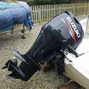 Suzuki 90hp Outboard, Welsh Power Boat, Fletcher