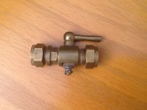wade 3/8 brass tap