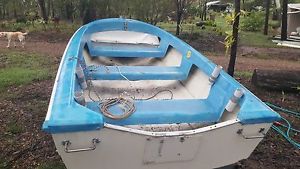 “Pongrass” 3.7 Metre x 1.5M wide Fibreglass Dingy image 1