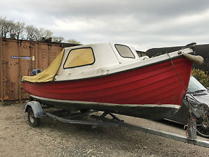 Orkney Longliner with 15hp Yamaha outboard and trailer