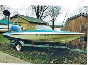 Glastron 16ft Boat with trailer and Evinrude Motor