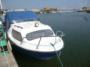 shetland 16ft crusier 9,9 hp four stroke mercury with trailer/fishing boat