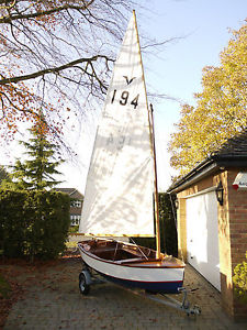 Gull Sailing Dinghy and Combi Road Trailer