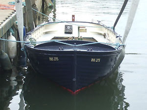 Classic Boat  14' Mahogany Clinker Launch-'Endeavour'.