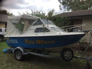 16ft 1/2 cabin yatla craft boat